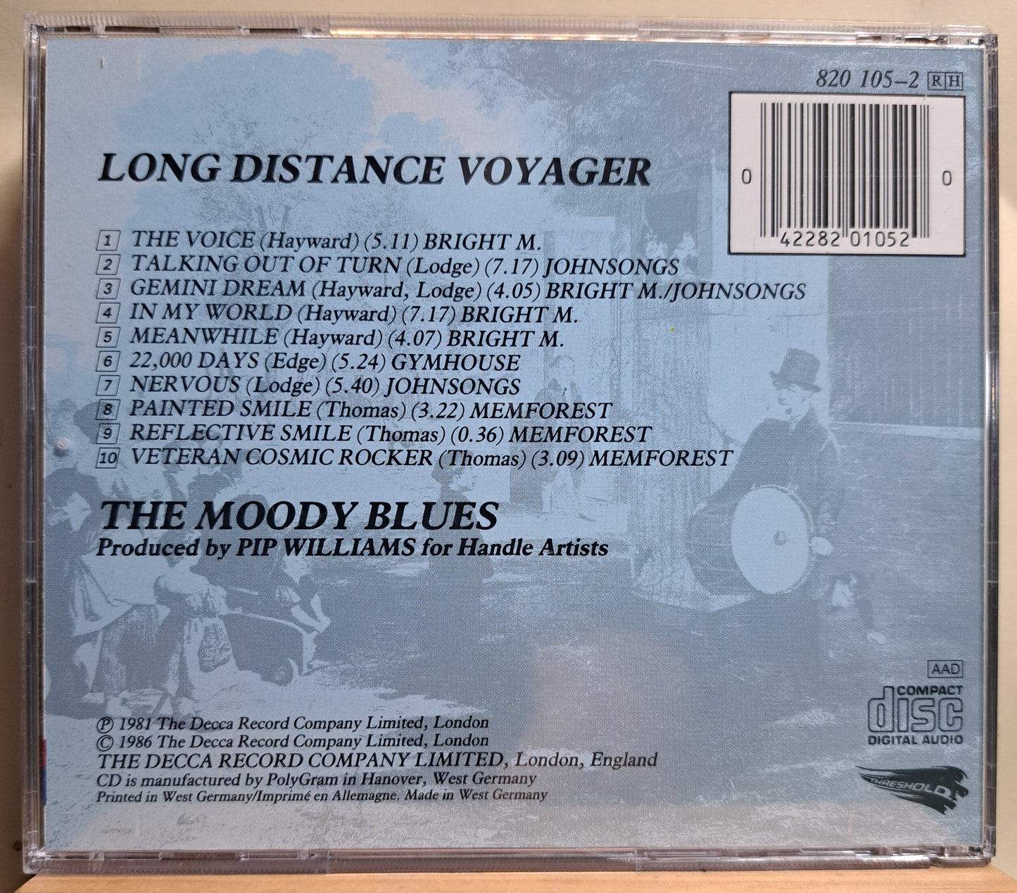 The Moody Blues - Long distance voyager (cd)