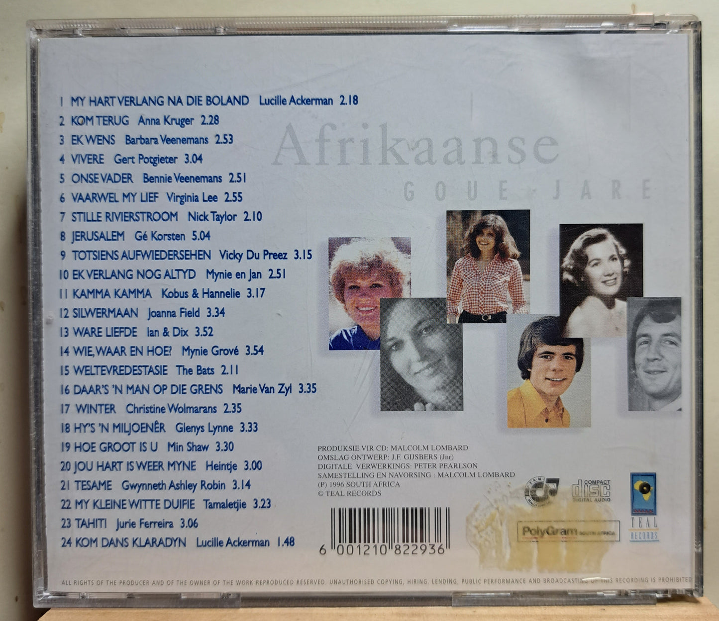 Afrikaanse Goue Jare - Volume 1 (cd)