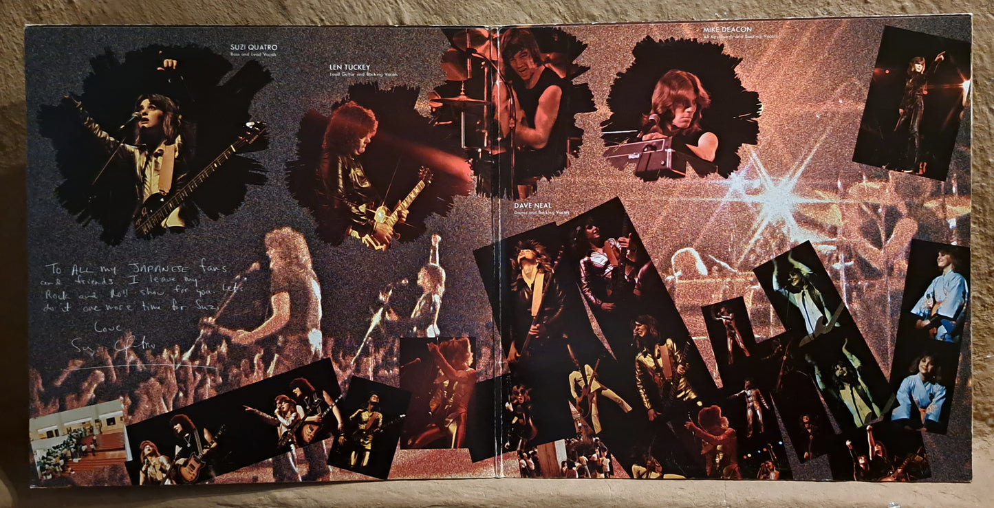 Suzi Quatro - Live and Kickin' (double album)