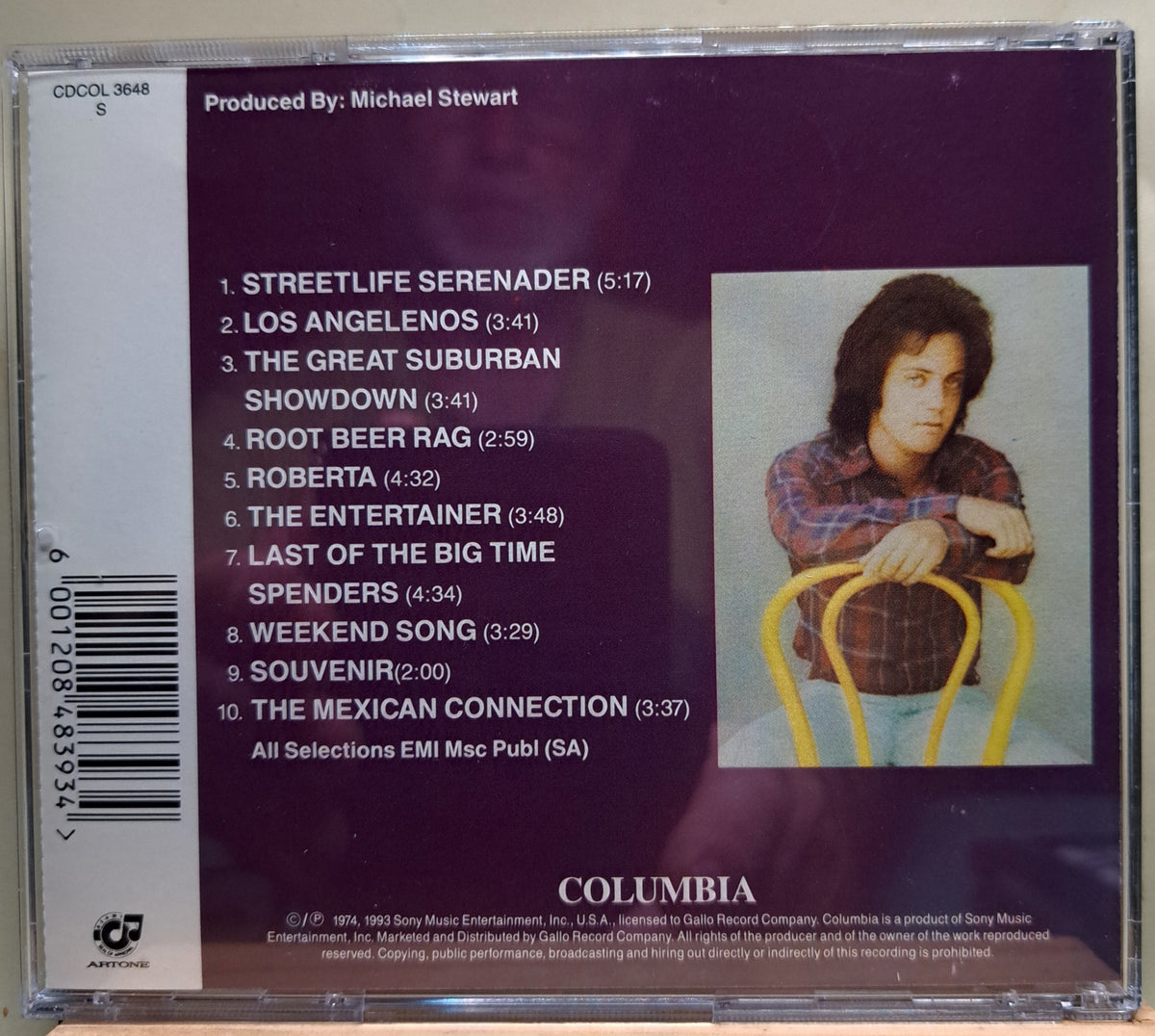 Billy Joel - Streetlife serenade (cd)
