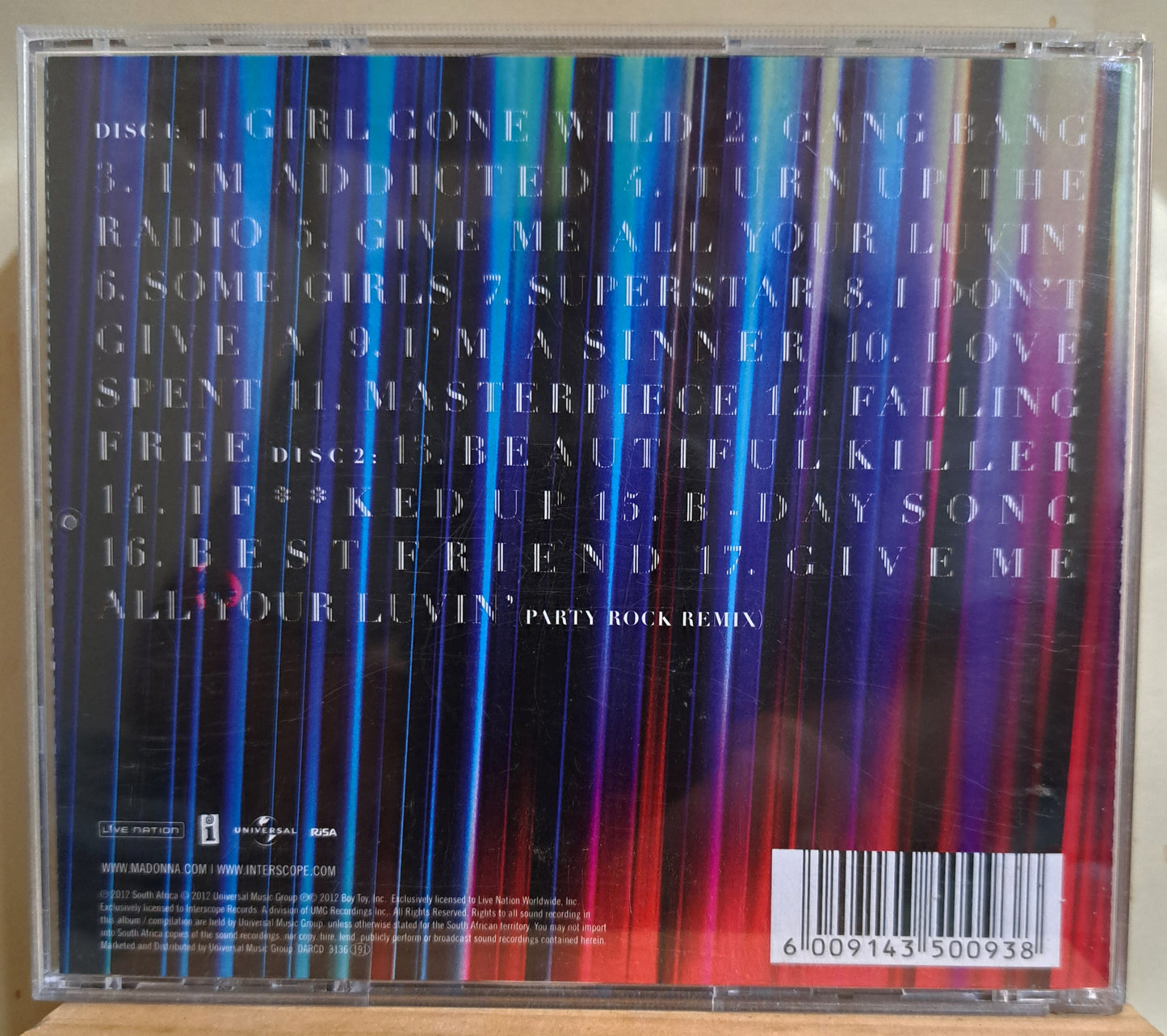 Madonna - MDNA (double disc cd)