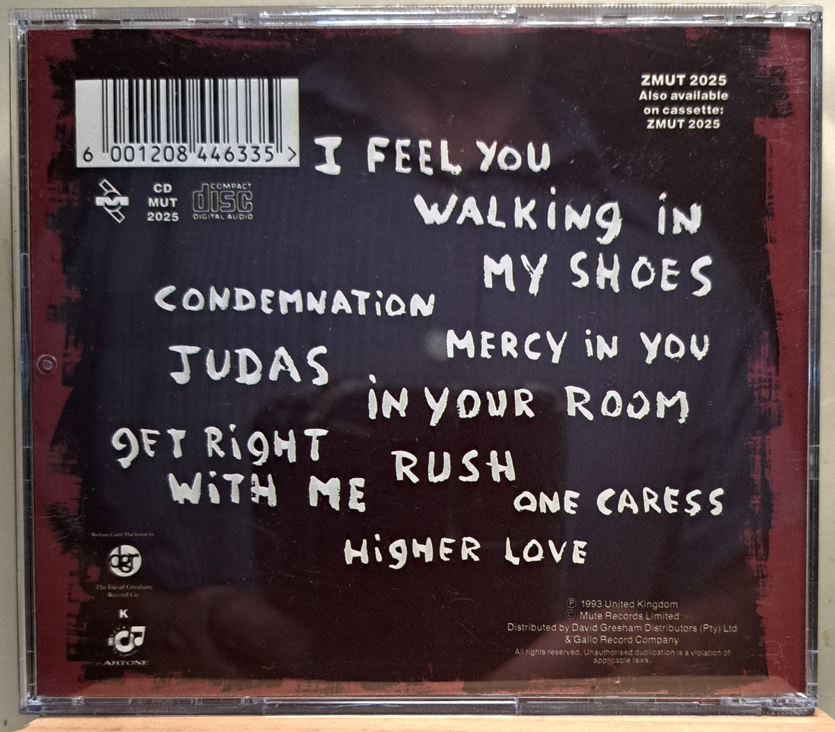 Depeche Mode - Songs of faith and devotion (cd)
