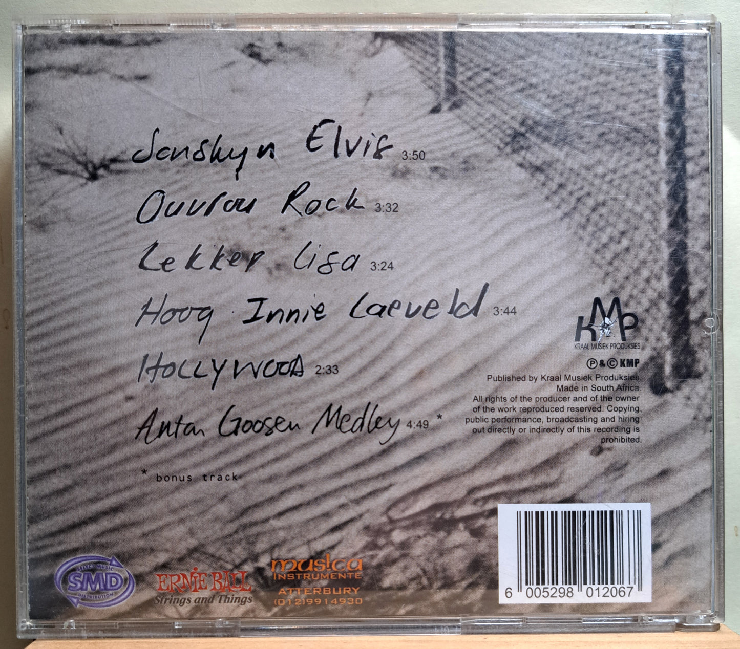 Beeskraal - Sonskyn Elvis (cd)