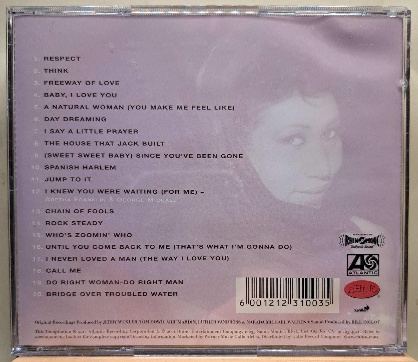 Aretha Franklin- Aretha's Best (cd)