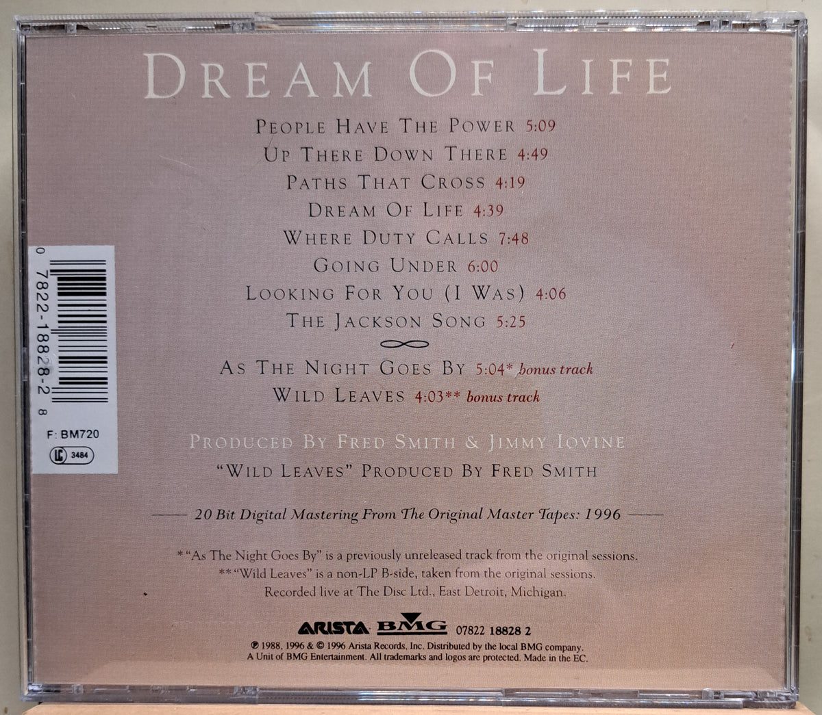 Patti Smith - Dream of life (cd)