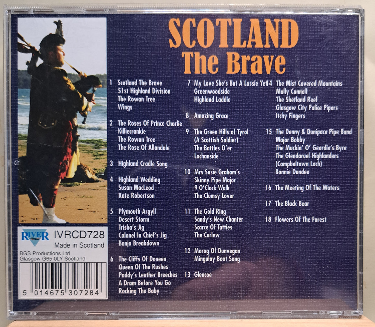 The Skirl of the pipes - Scotland the brave (cd)