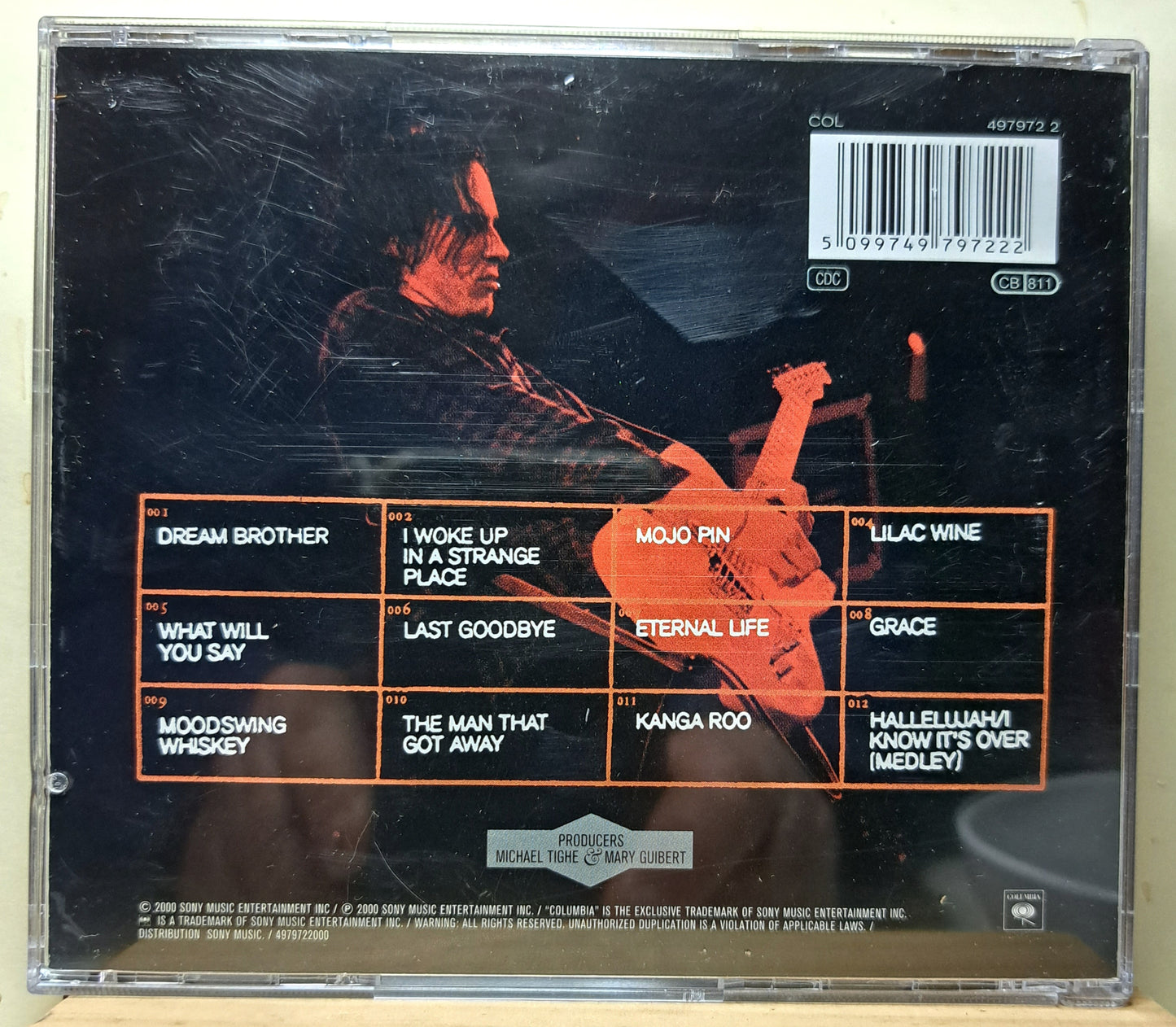 Jeff Buckley - Mystery white boy ( live '95-'96) cd