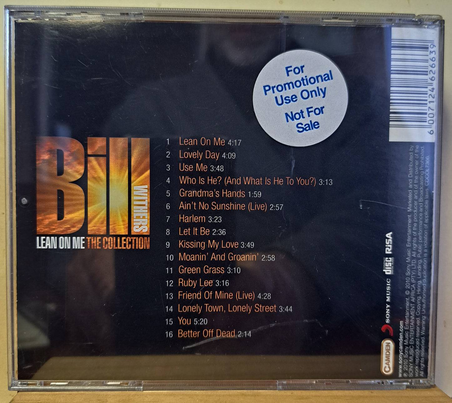 Bill Withers - Lean on me, the collection (cd)