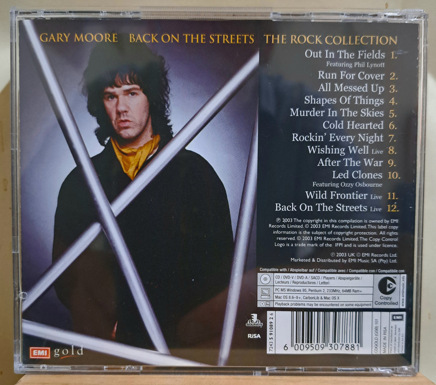Gary Moore - Back on the streets, the rock collection (cd)