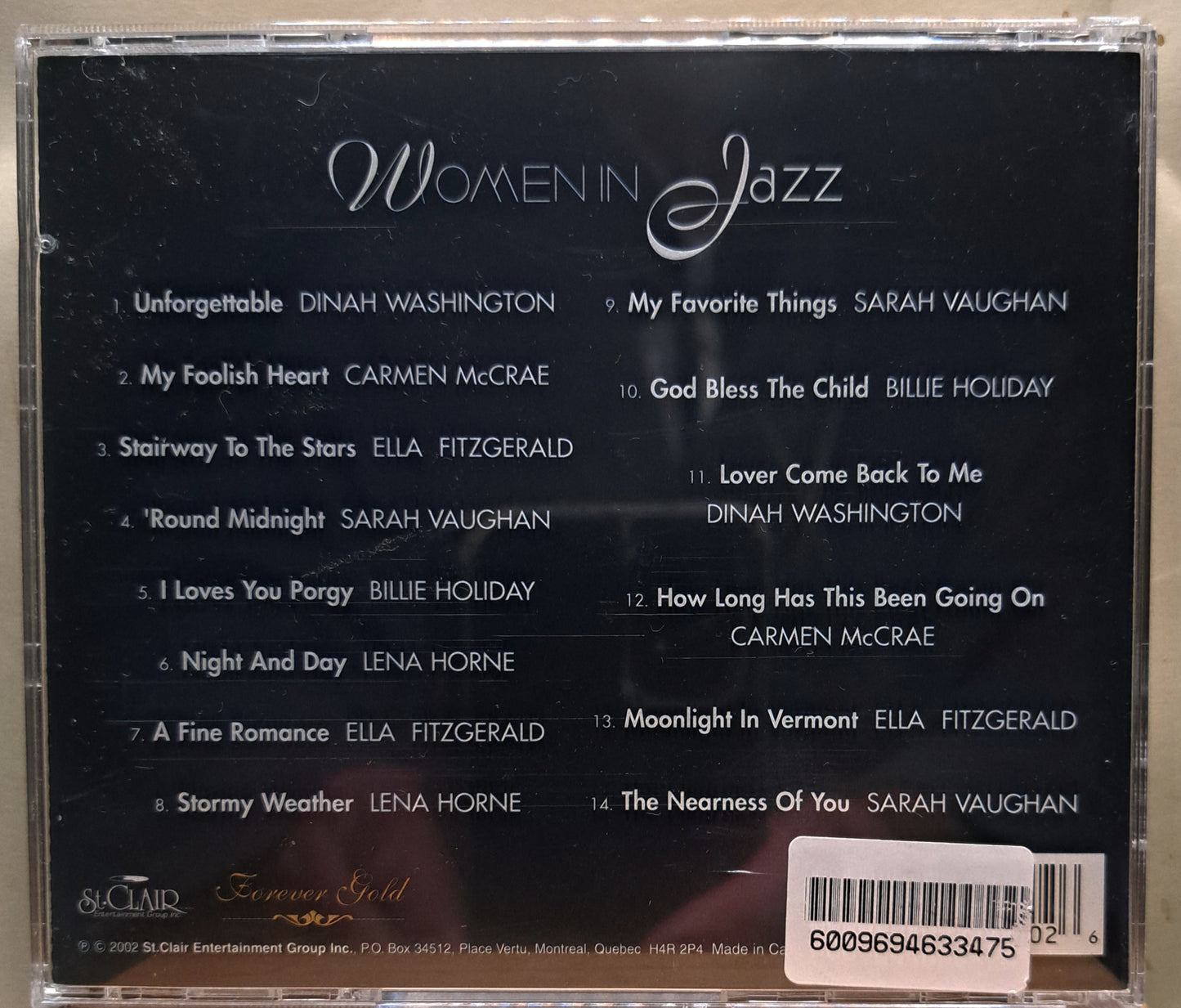 Women in jazz - Forever Gold (cd)