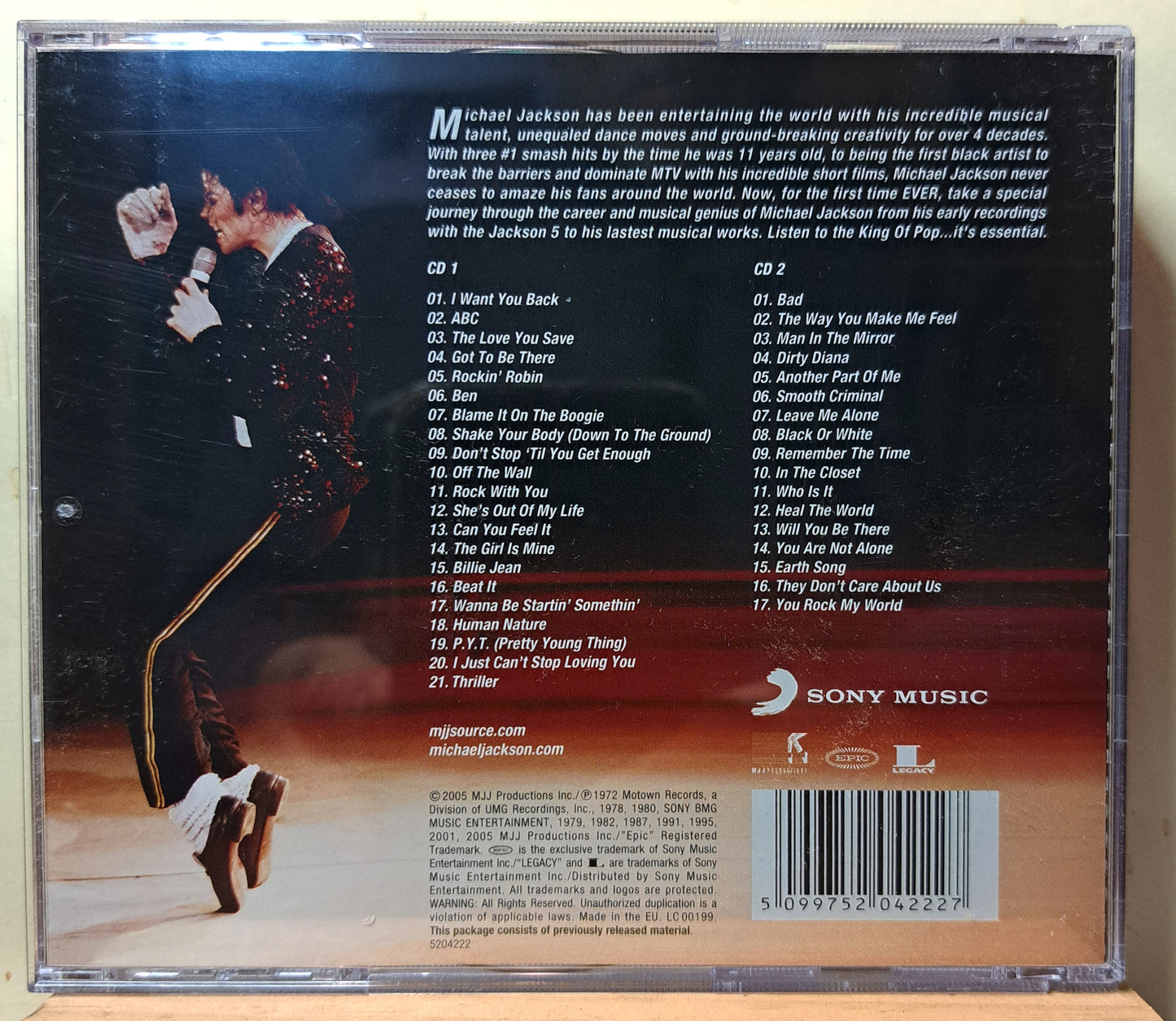 Michael Jackson - The essential Michael Jackson (double cd)