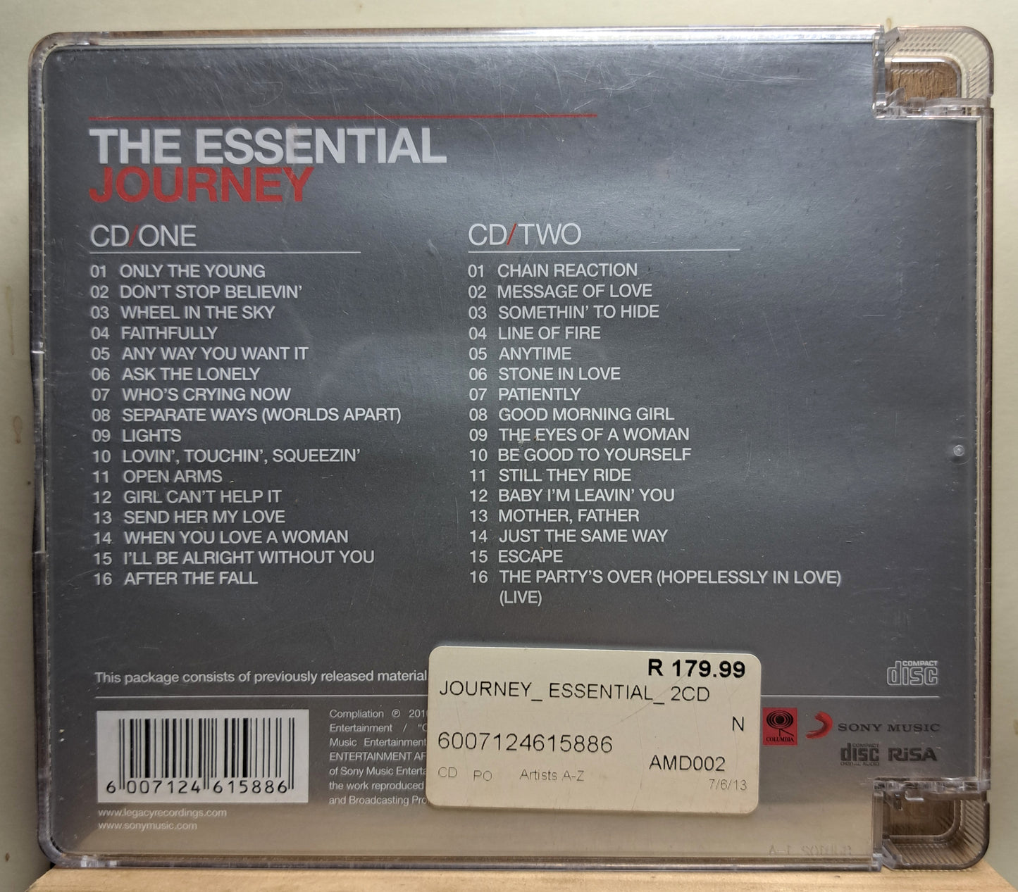 Journey - The essential (double cd)