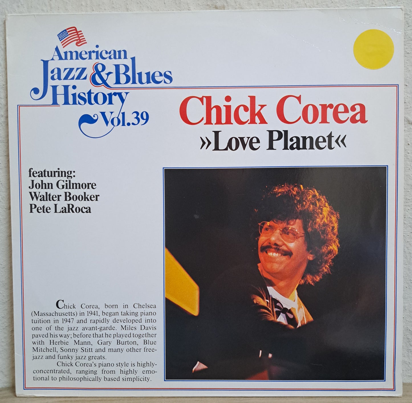 Chick Corea - Love Planet, featuring John Gilmore, Walter Booker and Pete LaRoca