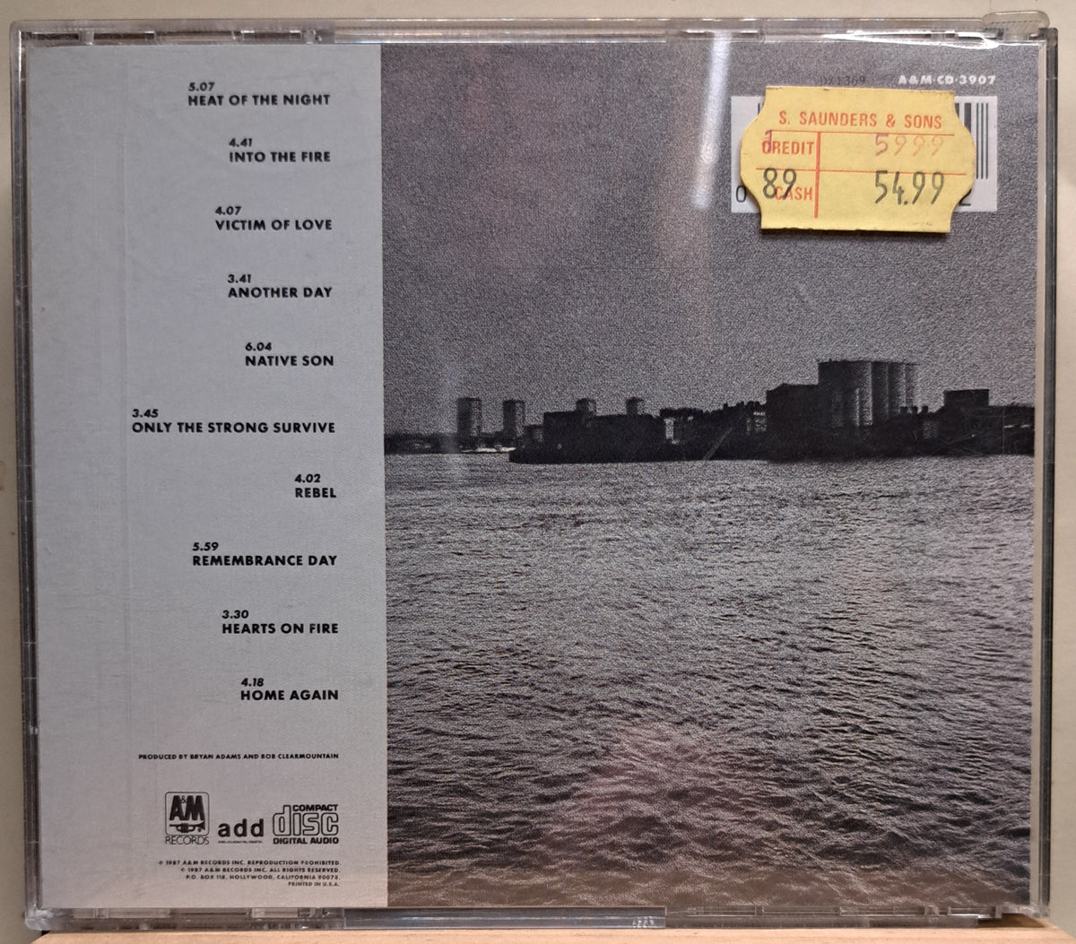 Bryan Adams - Into the fire (cd)