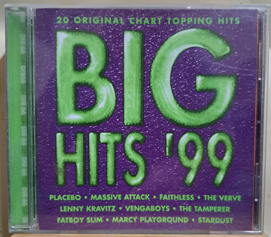 Big Hits '99 - 20 original chart topping hits (cd)