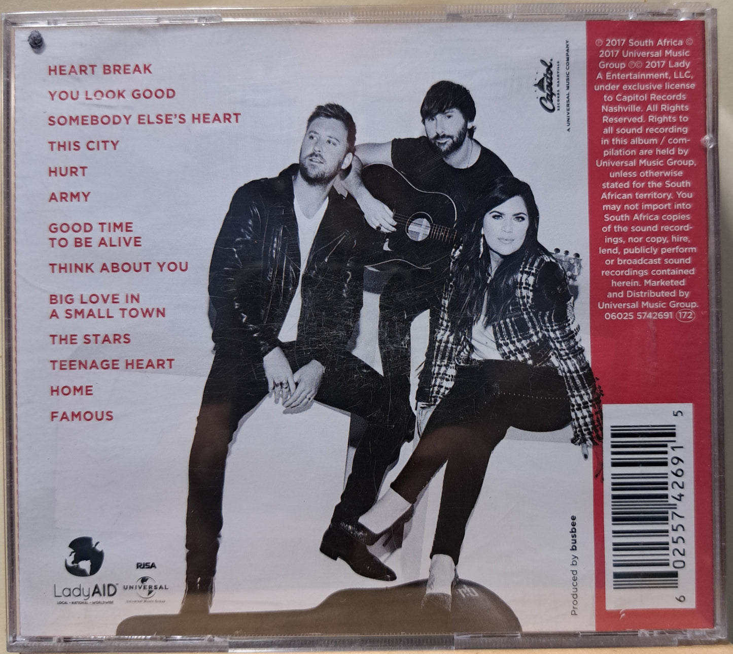 Lady Antebellum - Heartbreak (cd)
