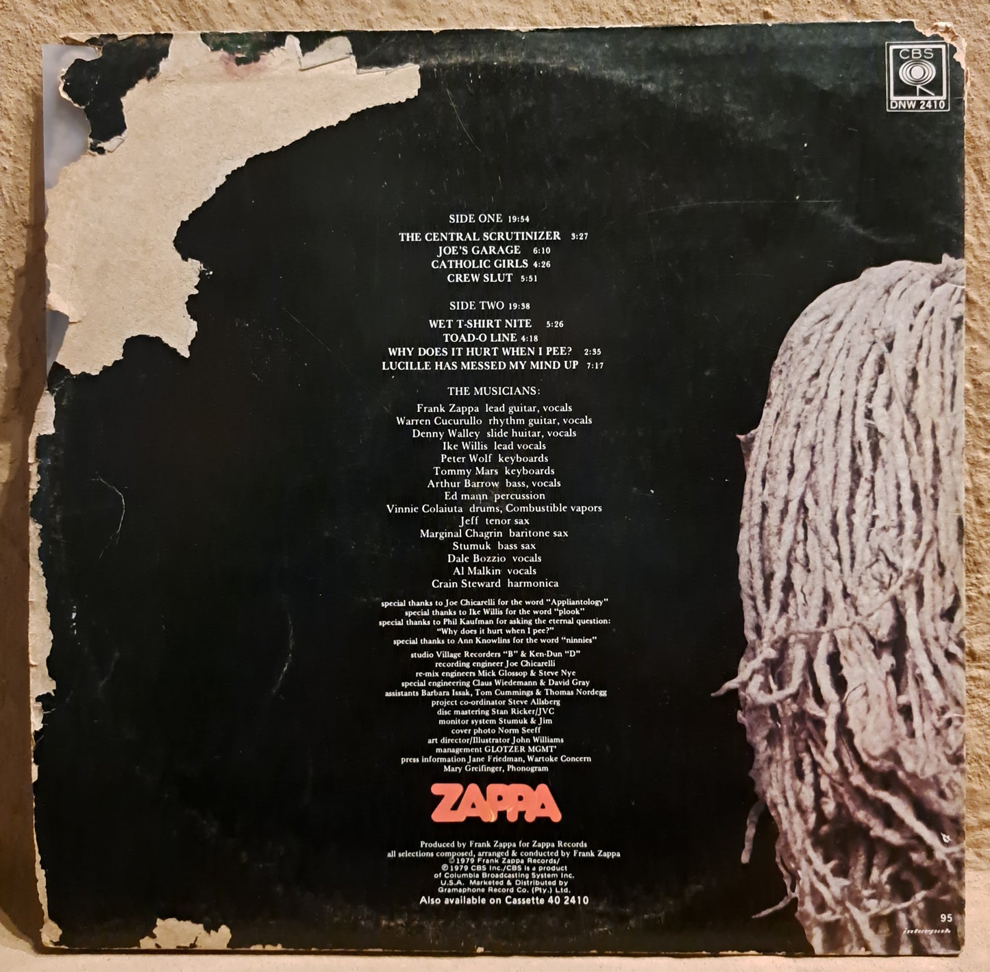 Frank Zappa - Joe's Garage - Act 1