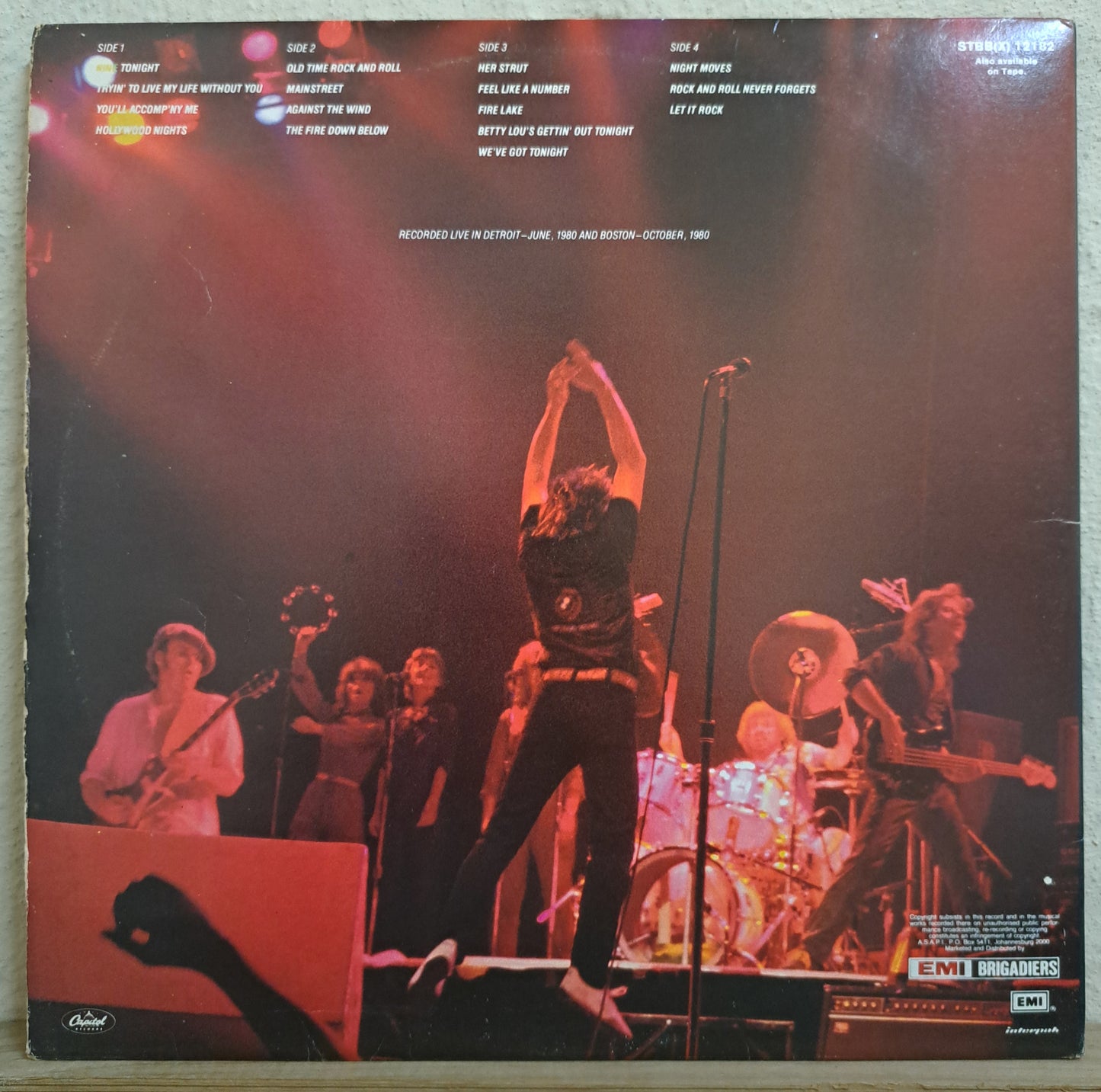 Bob Seger & The Siver Bullet Band - Nine Tonight (double lp)