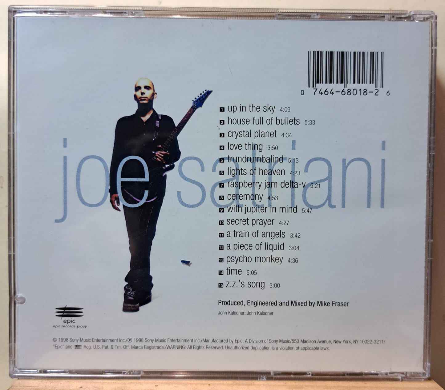 Joe Satriani - Crystal Planet (cd)