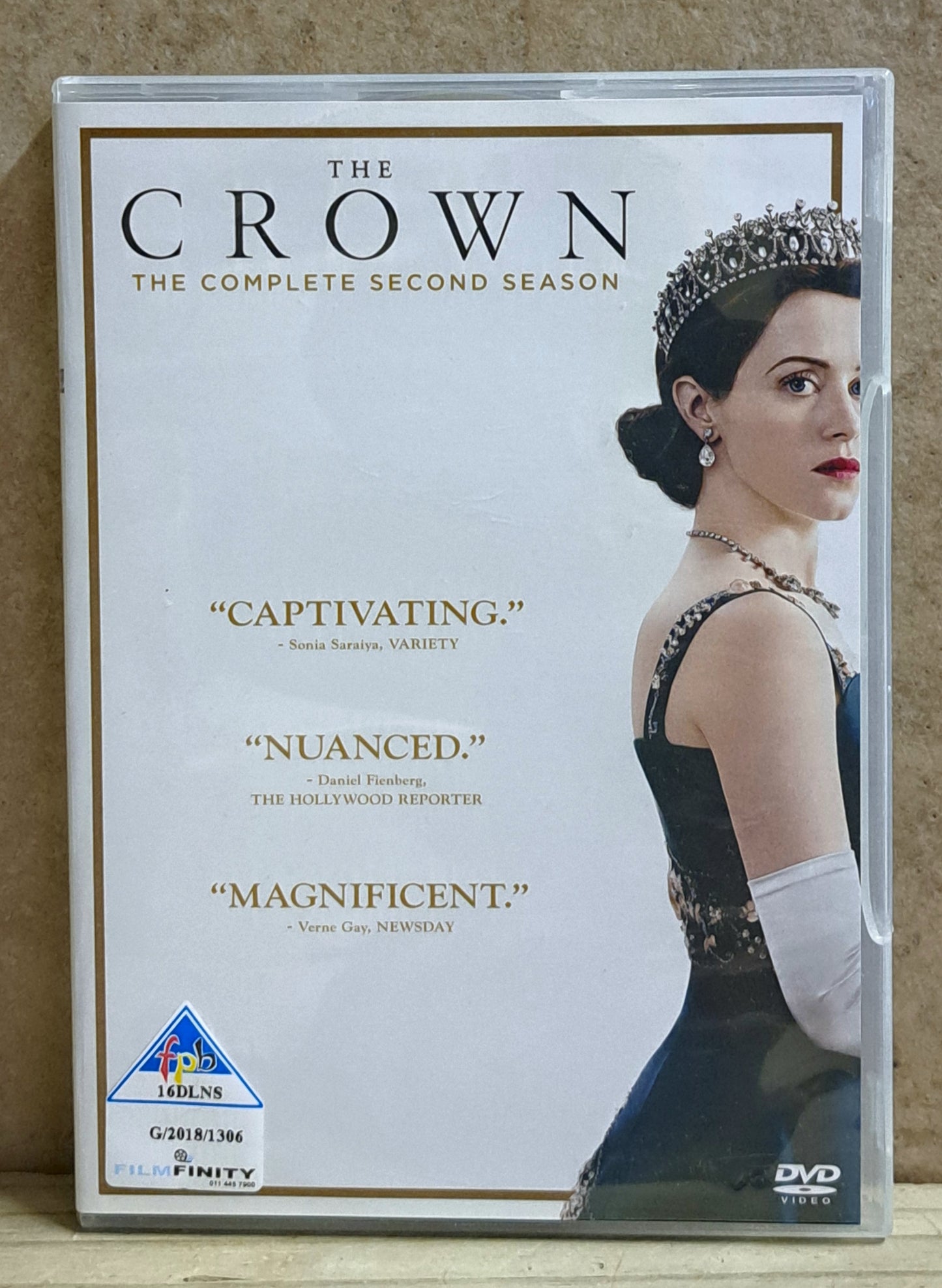 The Crown - season 1 and 2 (dvd)