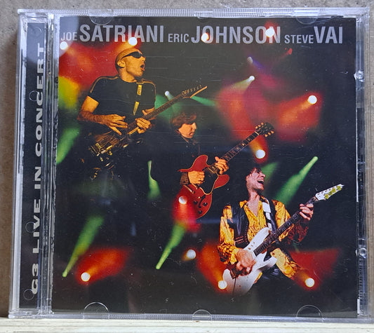 G3 - Live In Concert (cd) Joe Satriani, Eric Johnson and Steve Vai