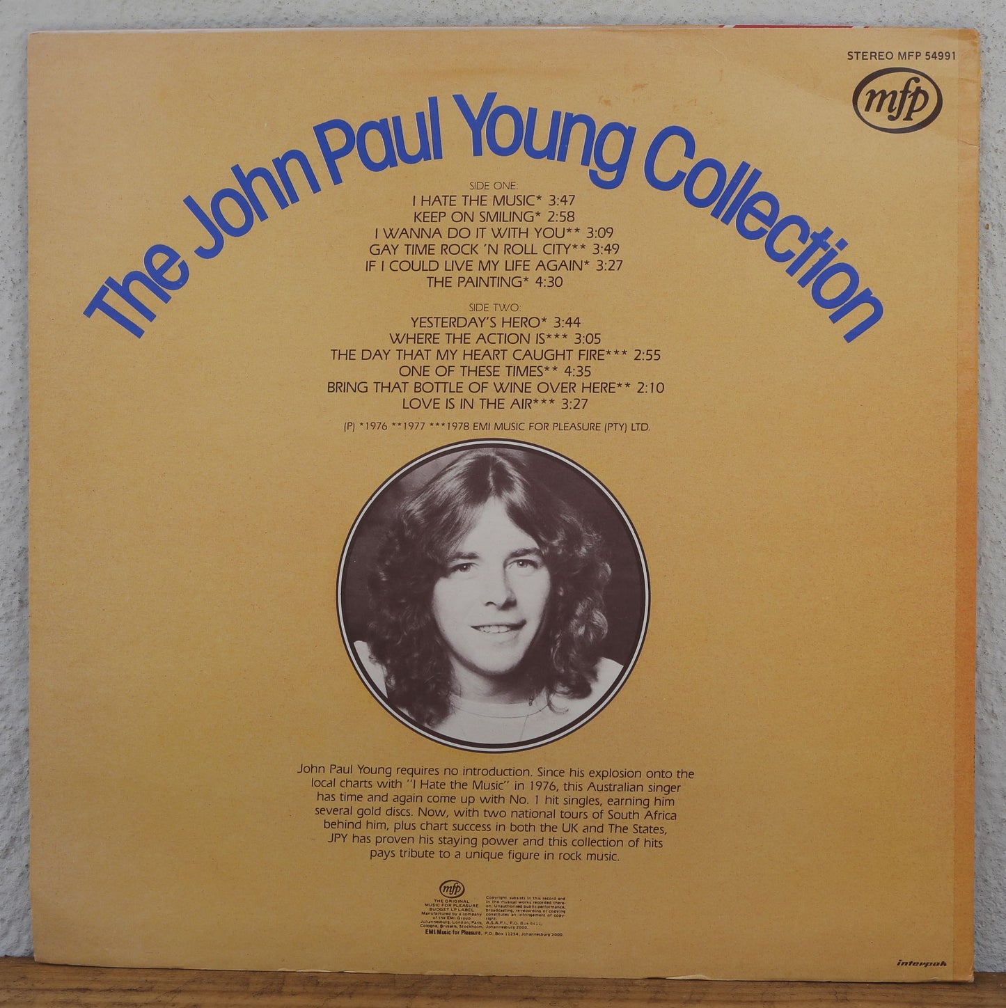 John Paul Young - The John Paul Young collection