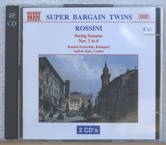 Rossini - String Sonatas 1 to 6 (double disc)