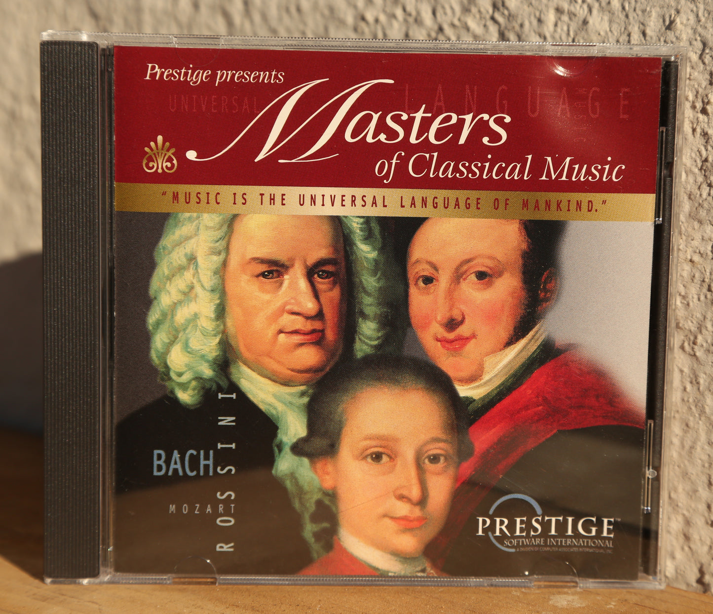 Masters of Classical Music (Bach,Mozart,Rossini) cd