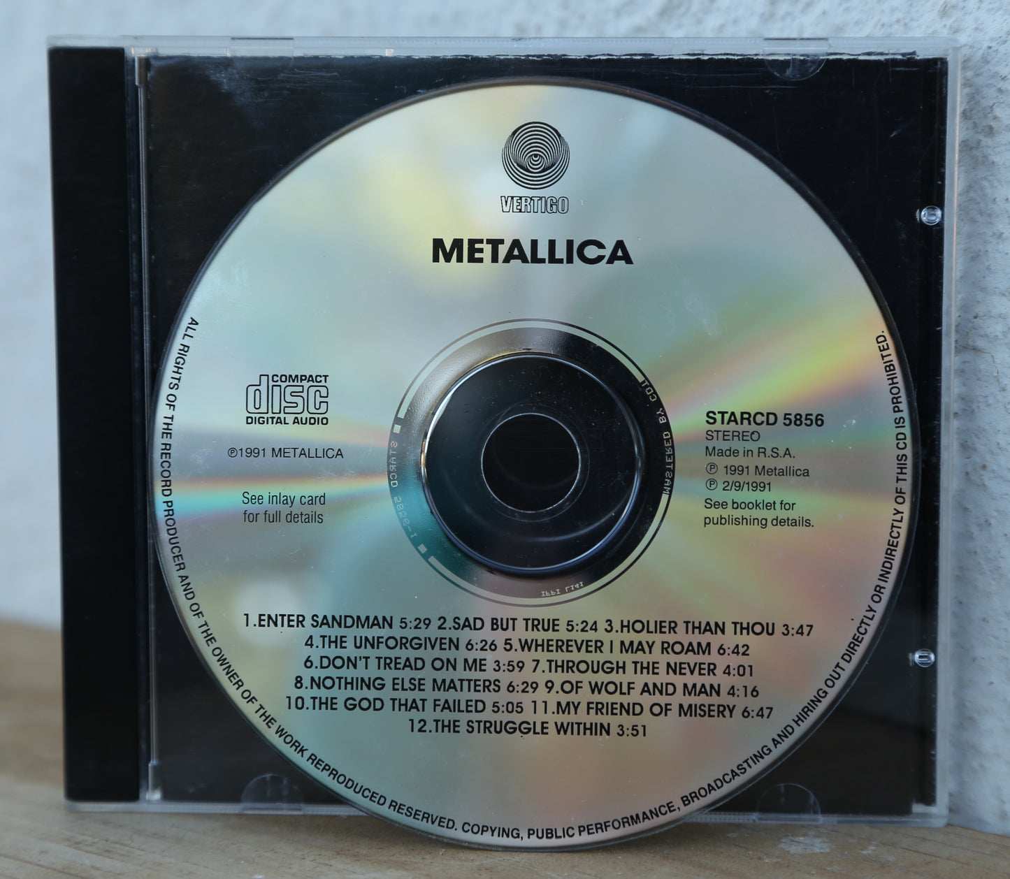 Metallica - Metallica (cd)