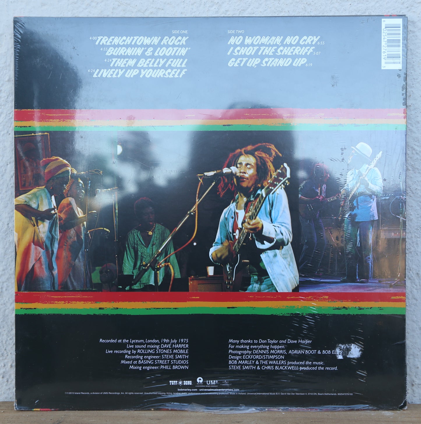 Bob Marley & The Wailers - Live!  (new/sealed)