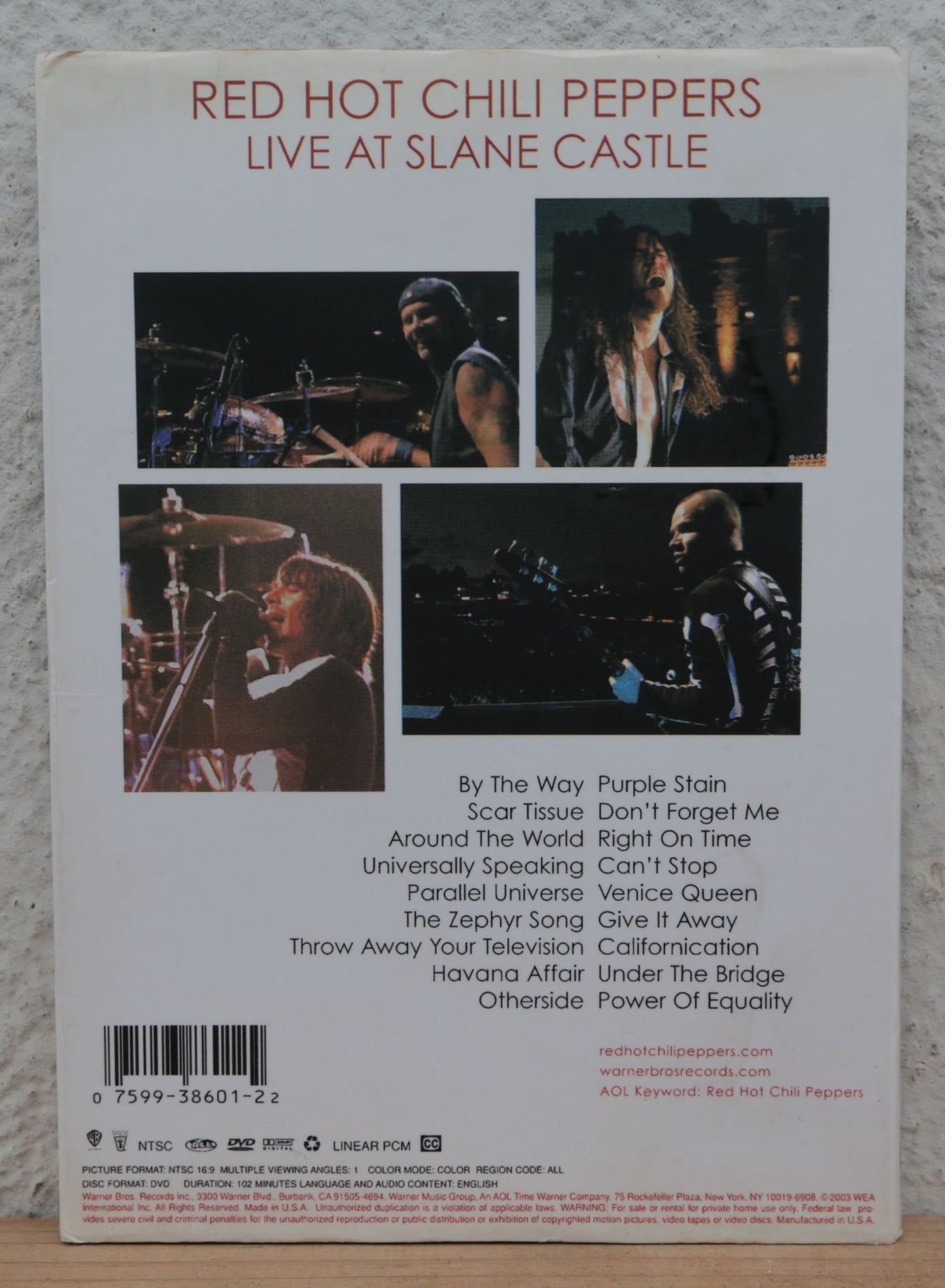 Red Hot Chili Peppers - Live at Slane Castle (dvd)