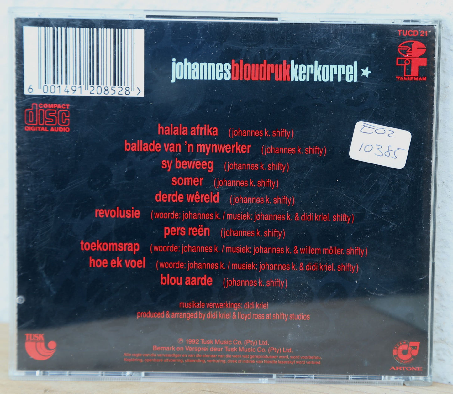 Johannes kerkorrel - Bloudruk (cd)