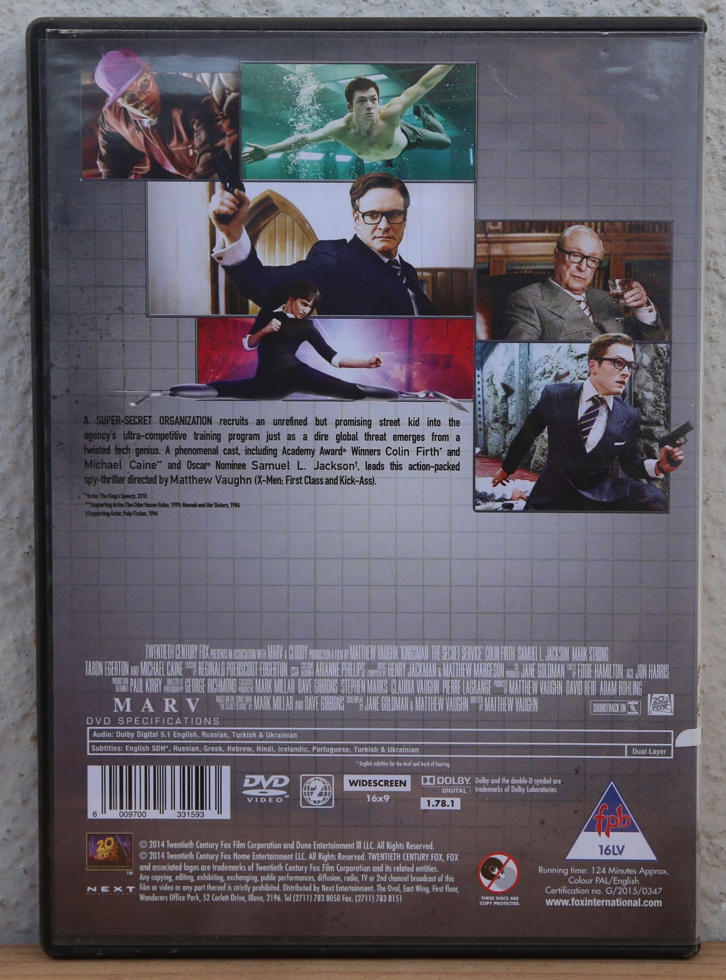 Kingsman - The secret service (dvd)