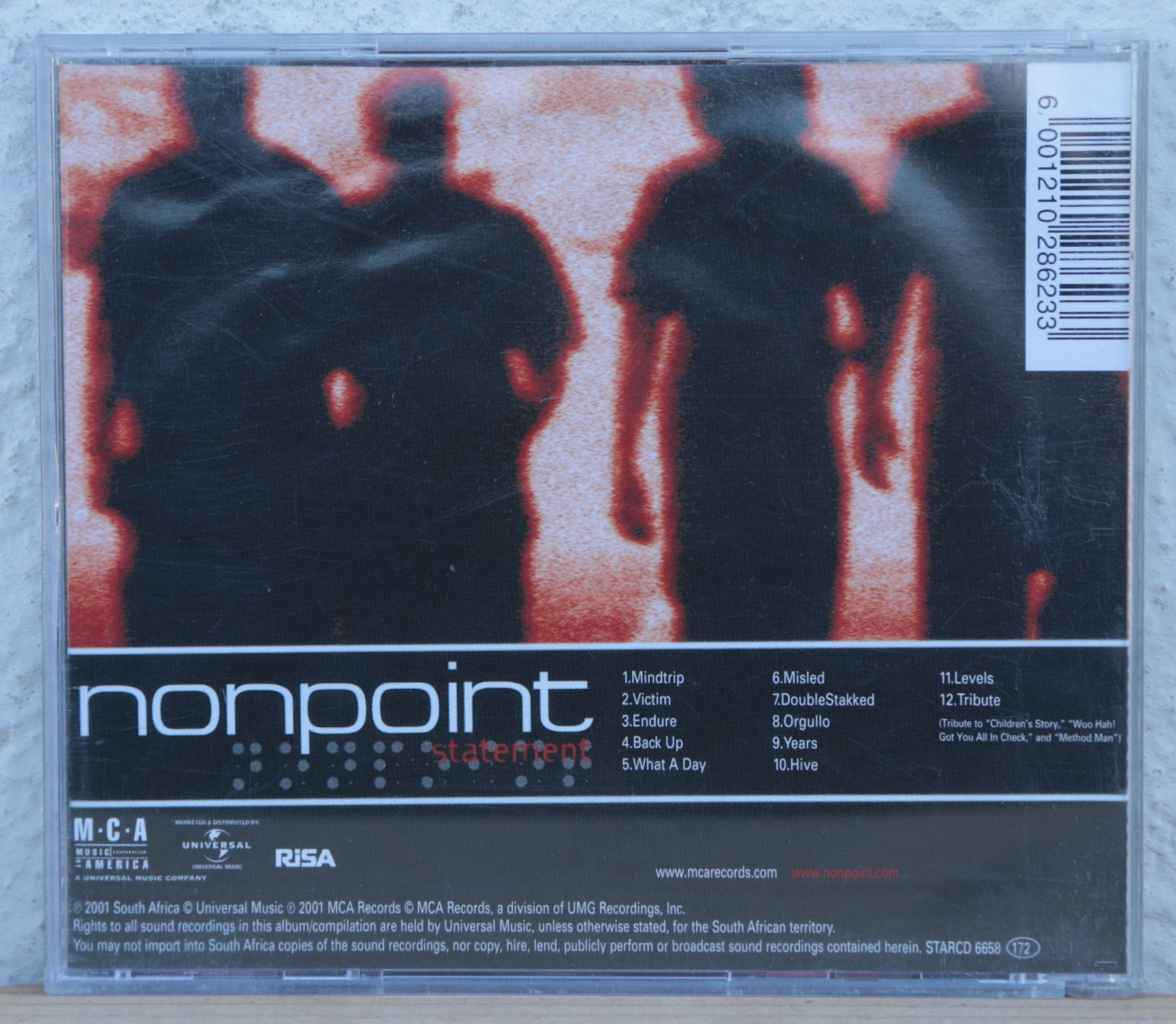 Nonpoint cd fashion