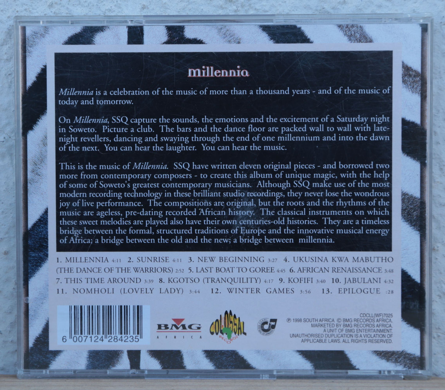 Soweto String Quartet - Millennia (cd)