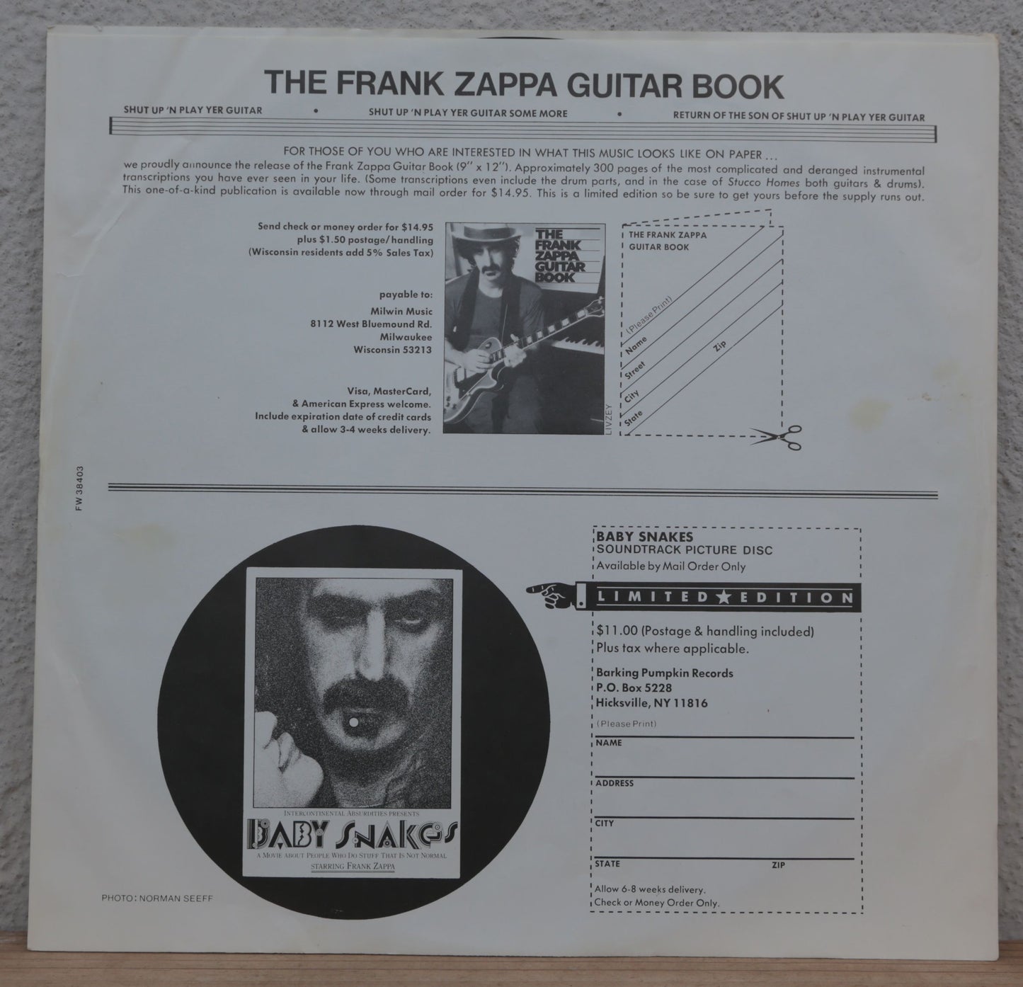 Frank Zappa - The man from Utopia