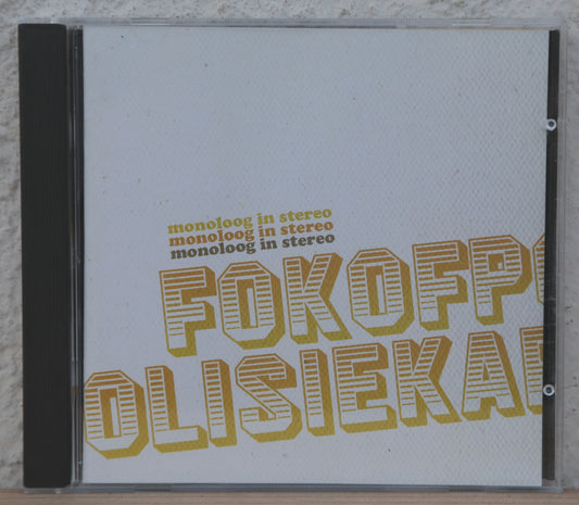 Fokofpolisiekar - Monoloog in stereo (cd)