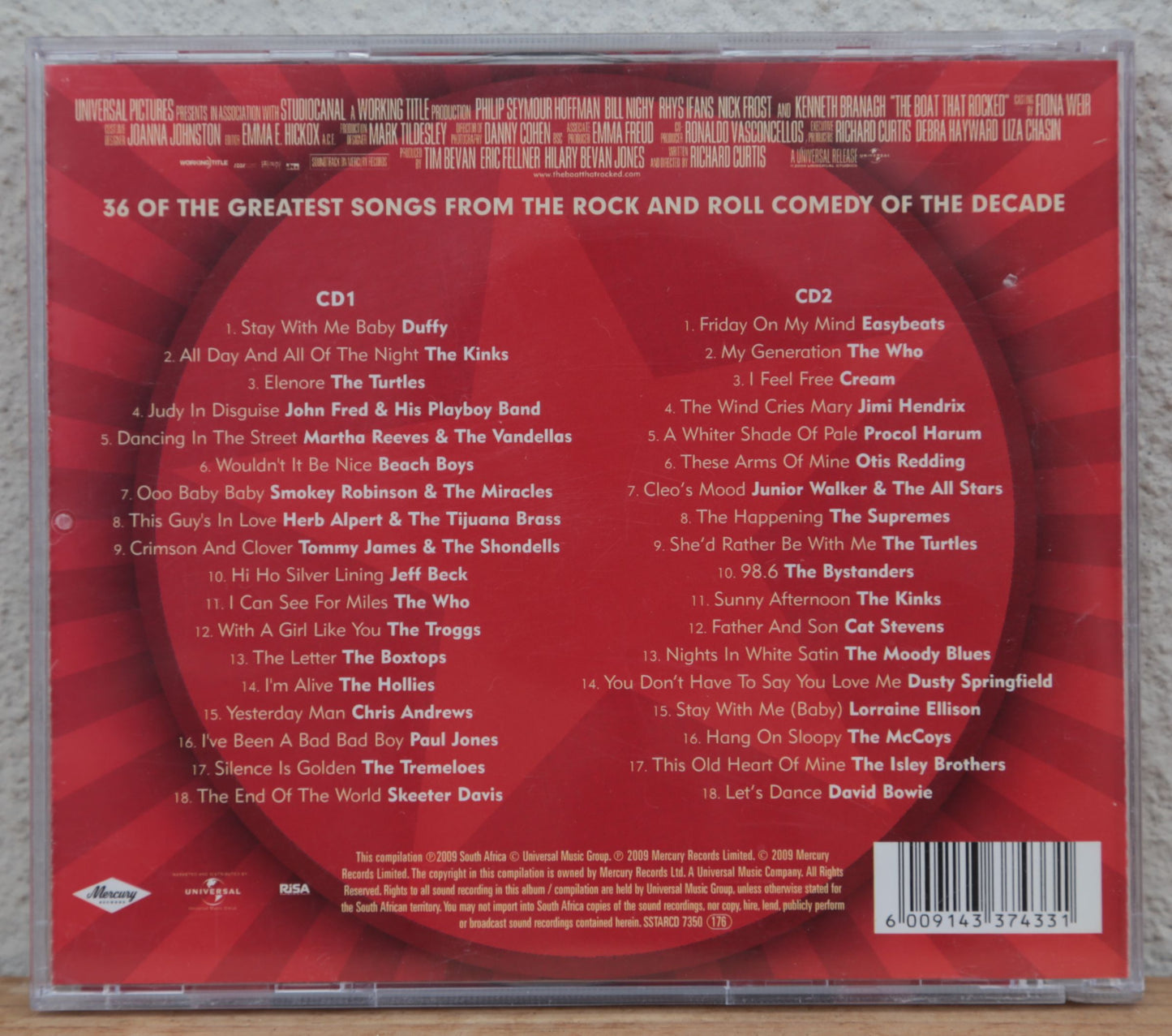 The Boat That Rocked - Movie Soundtrack (double disc)