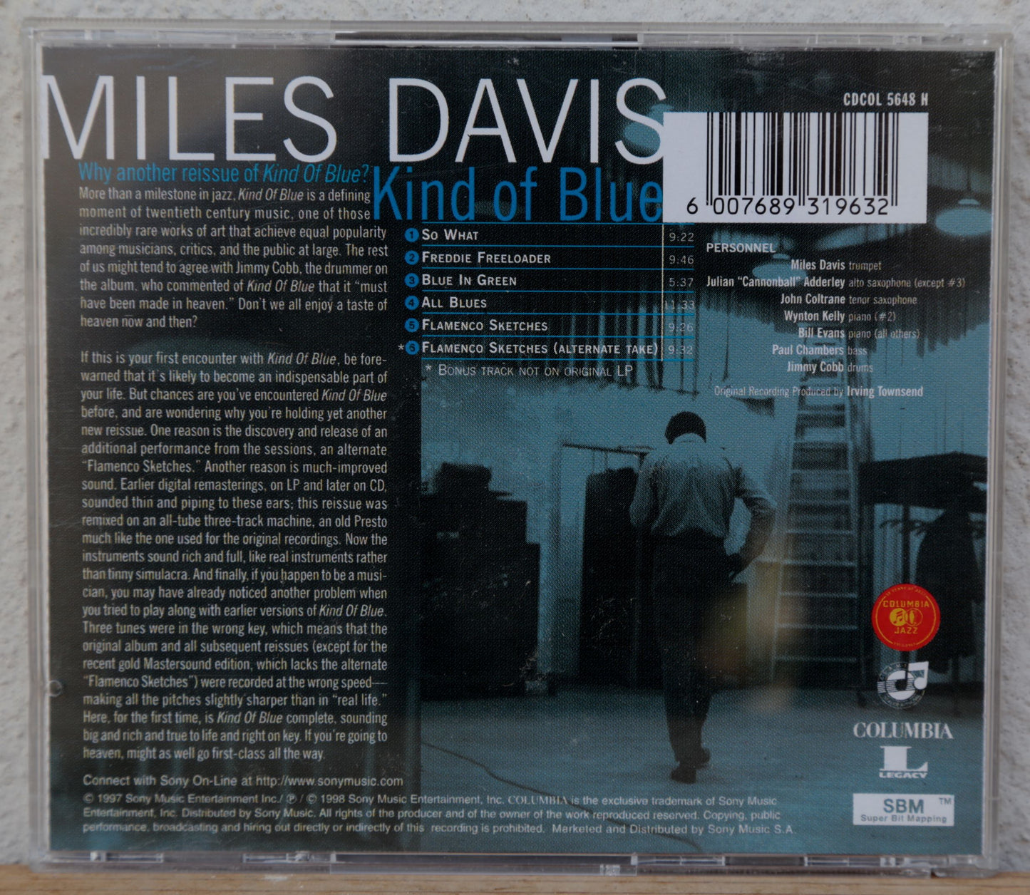 Miles Davis - Kind of Blue (cd)