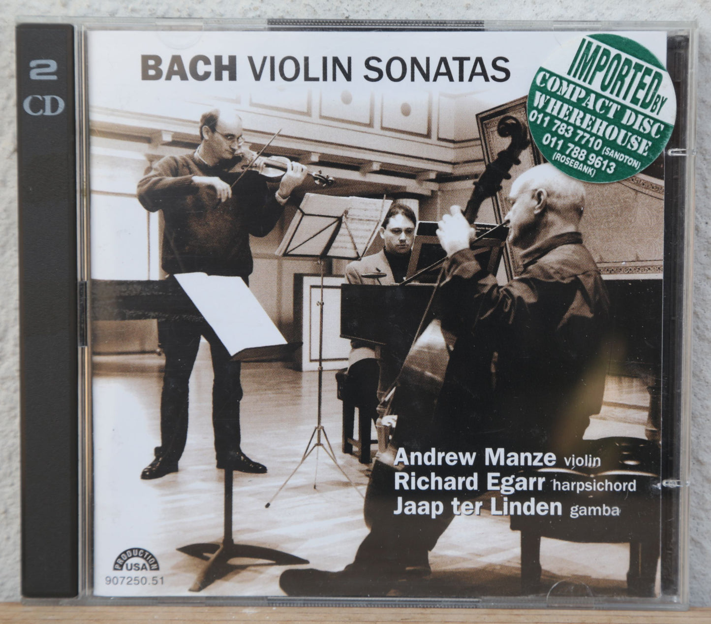 Bach - Violin Sonatas (double disc)