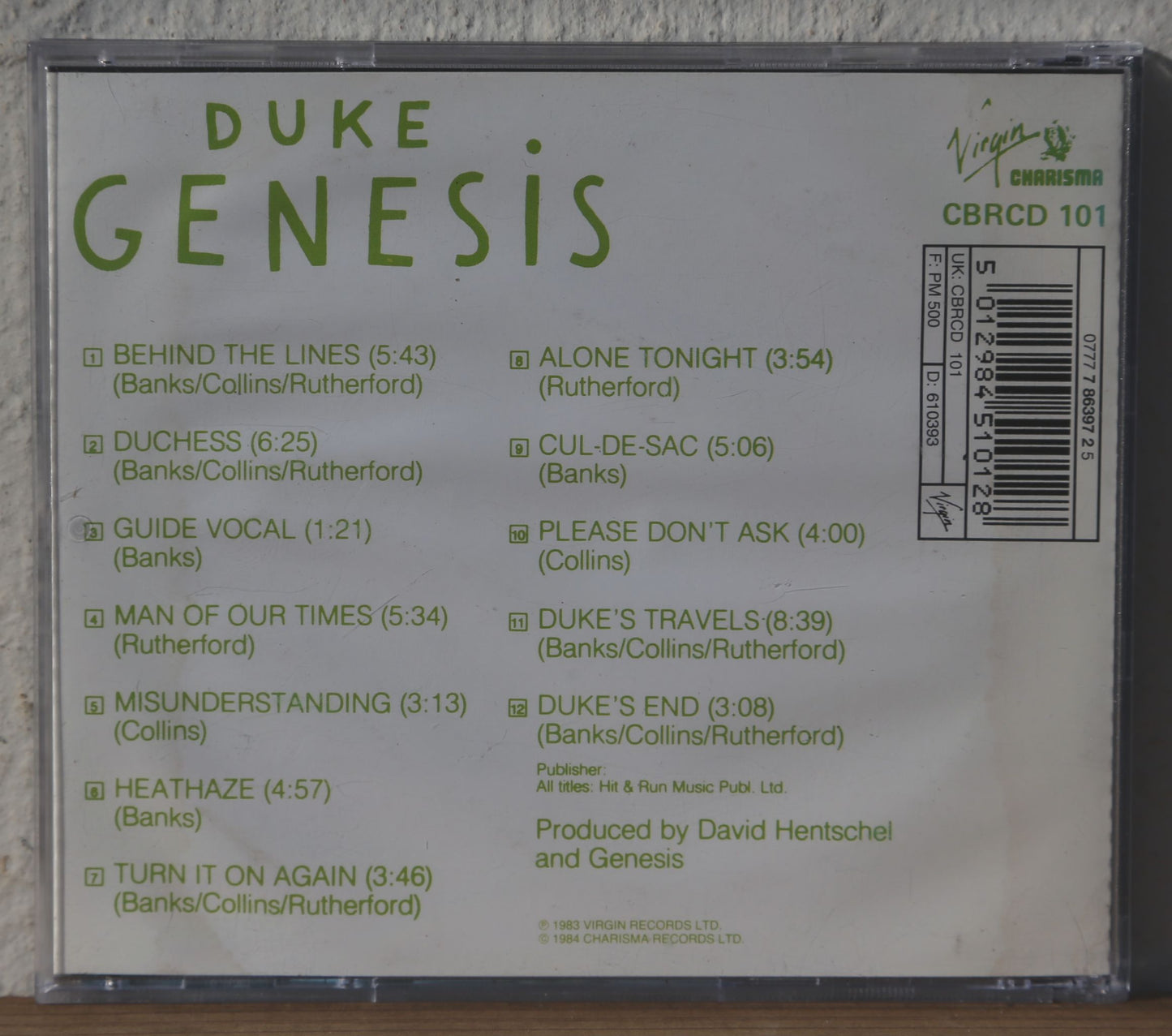 Genesis - Duke (cd)