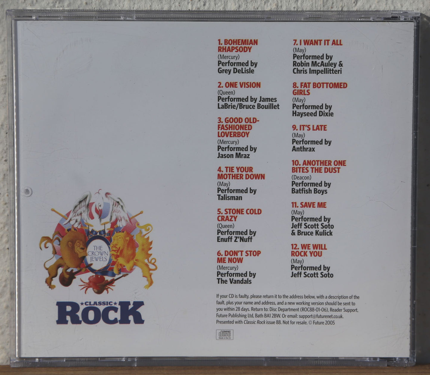 The Crown Jewels - A Tribute to Queen (cd)