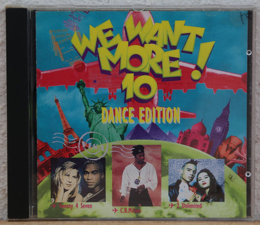 We Want More! 10 (Dance edition) cd